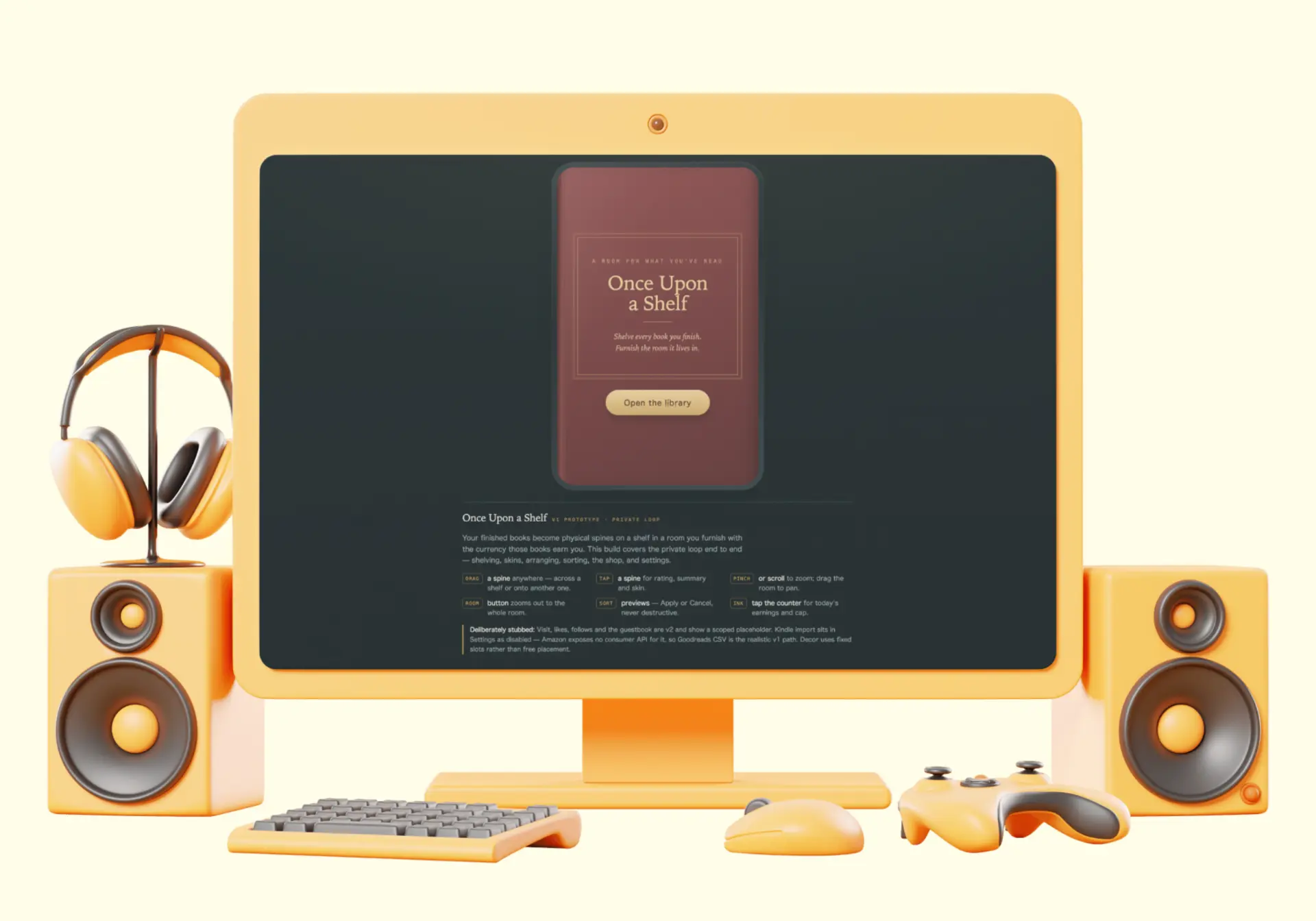 Once Upon a Shelf | Personal Project cover